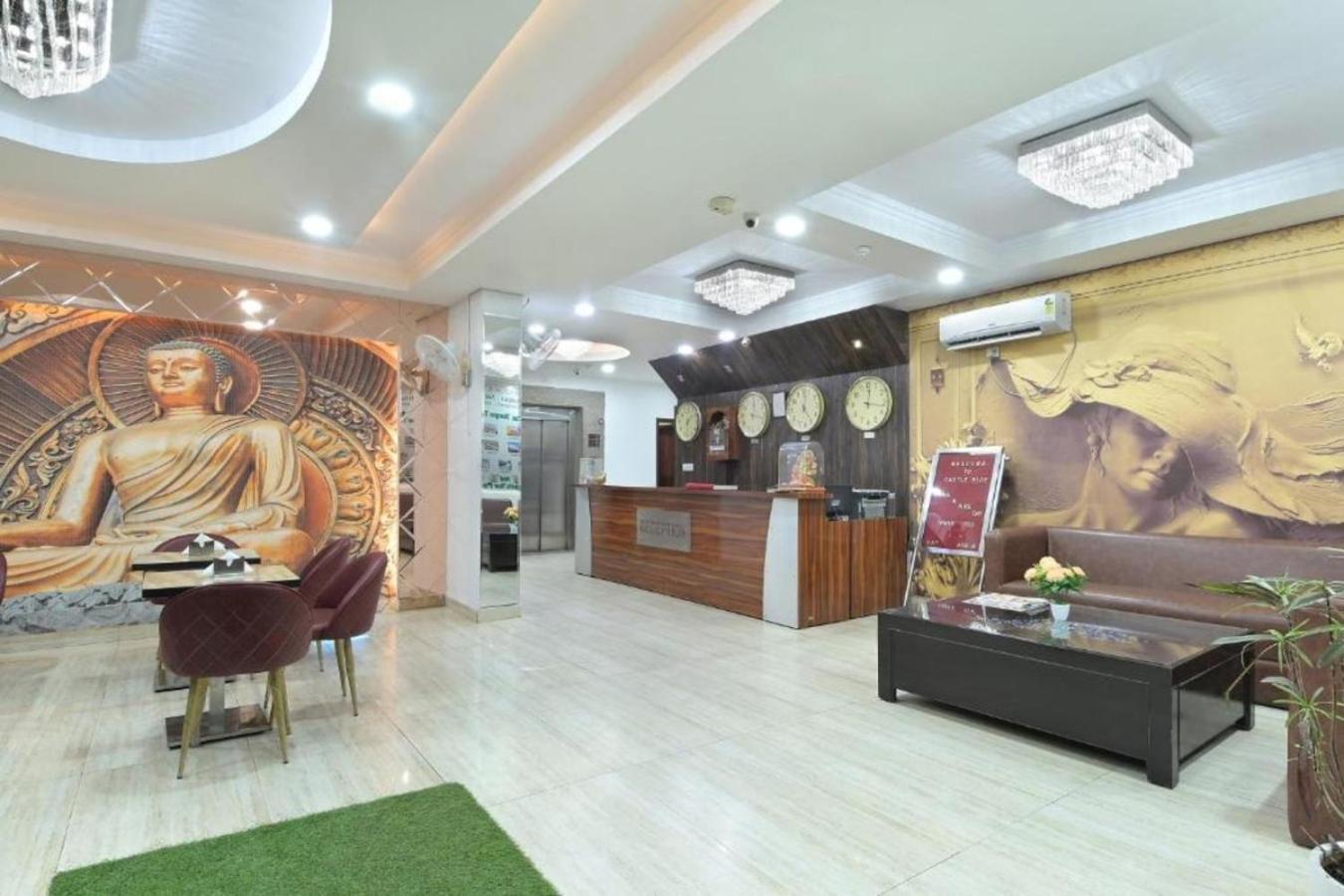 Hotel Castle Blue New Delhi Near Igi Airport Exteriör bild
